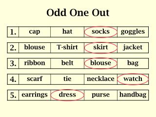 Odd One Out