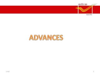ADVANCES