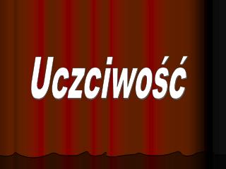 Uczciwość