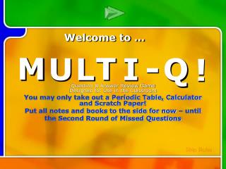 Multi-Q Introduction