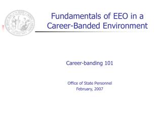 Fundamentals of EEO in a Career-Banded Environment