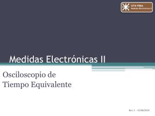 Medidas Electrónicas II