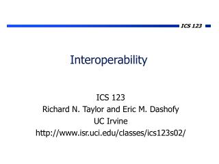 Interoperability