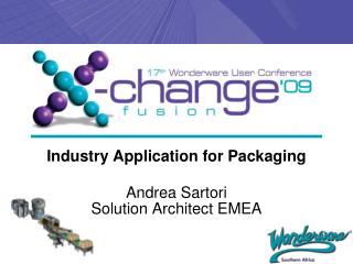 Industry Application for Packaging