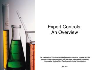 Export Controls: An Overview