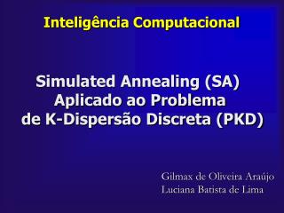 Inteligência Computacional