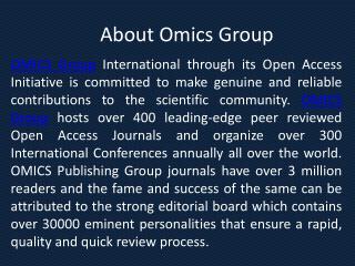 About Omics Group