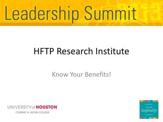 HFTP Research Institute
