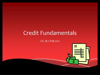 Credit Fundamentals