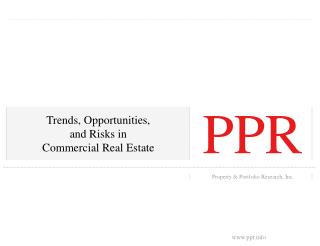 Property &amp; Portfolio Research, Inc.