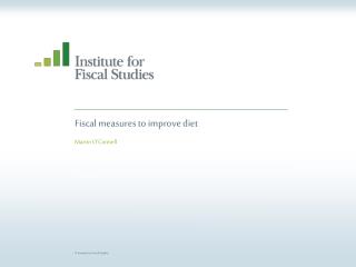 Fiscal measures to improve diet