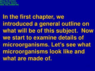 Chapter 2 Structure of Bacteria