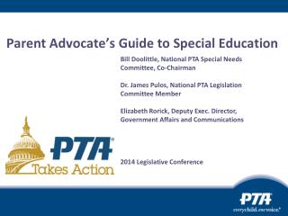Parent Advocate’s Guide to Special Education 