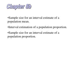 Chapter 8b