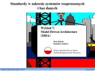 Standardy w zakresie systemów rozproszonych i baz danych