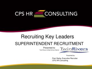 Recruiting Key Leaders