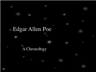 Edgar Allen Poe