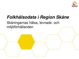 Folkhälsodata i Region Skåne