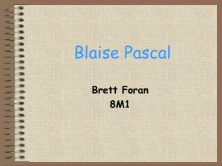 Blaise Pascal