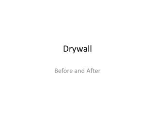 Drywall