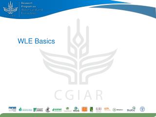 WLE Basics