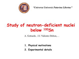 Study of neutron-deficient nuclei below 100 Sn