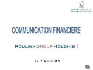 Le 15 Janvier 2009