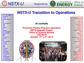 NSTX-U Transition to Operations