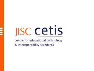 The all-new JISC-CETIS