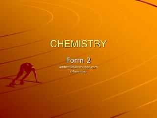 CHEMISTRY