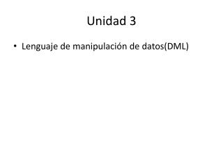 Unidad 3