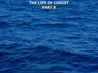 THE LIFE OF CHRIST PART 8