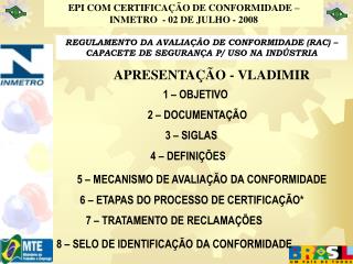 APRESENTAÇÃO - VLADIMIR