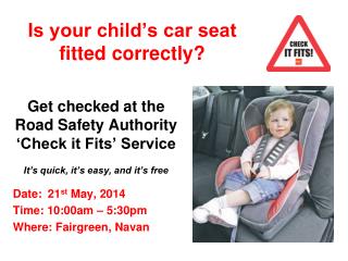 Is your child’s car seat fitted correctly?
