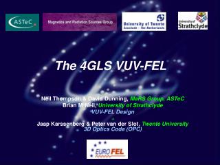 The 4GLS VUV-FEL