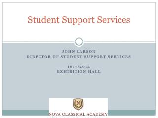 Student Support Services