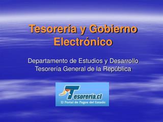 Tesorería y Gobierno Electrónico