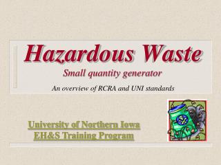 Hazardous Waste