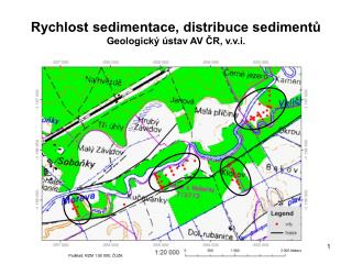 Rychlost sedimentace, distribuce sedimentů Geologický ústav AV ČR, v.v.i.