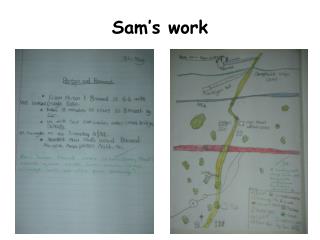 Sam’s work