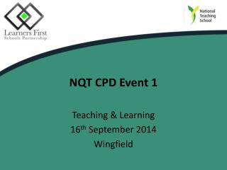 NQT CPD Event 1