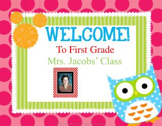 To First Grade