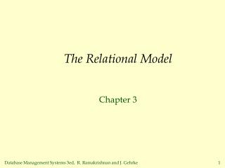 The Relational Model