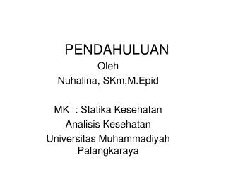 PENDAHULUAN