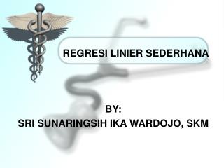 REGRESI LINIER SEDERHANA