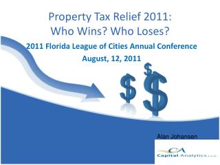 Property Tax Relief 2011: Who Wins ? Who Loses ?