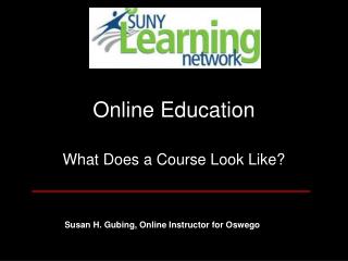 Online Education