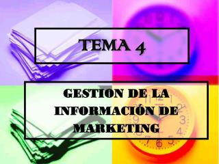 GESTION DE LA INFORMACIÓN DE MARKETING