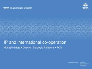 IP and international co-operation