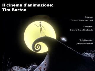 Il cinema d’animazione: Tim Burton